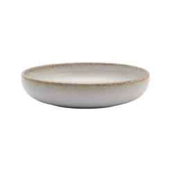 ACCOLADE Assiette creuse rond beige grès émaillé Ø 22 cm Sand Best