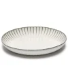 SERAX Assiette creuse rond blanc grès émaillé Ø 32 cm Inku