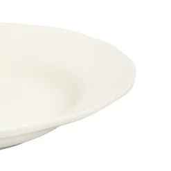PRO.MUNDI Assiette creuse rond blanc porcelaine Ø 22,9 cm Sérafine Hot