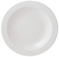 Assiette creuse rond blanc porcelaine Ø 22 cm Venus - Aucune Sale