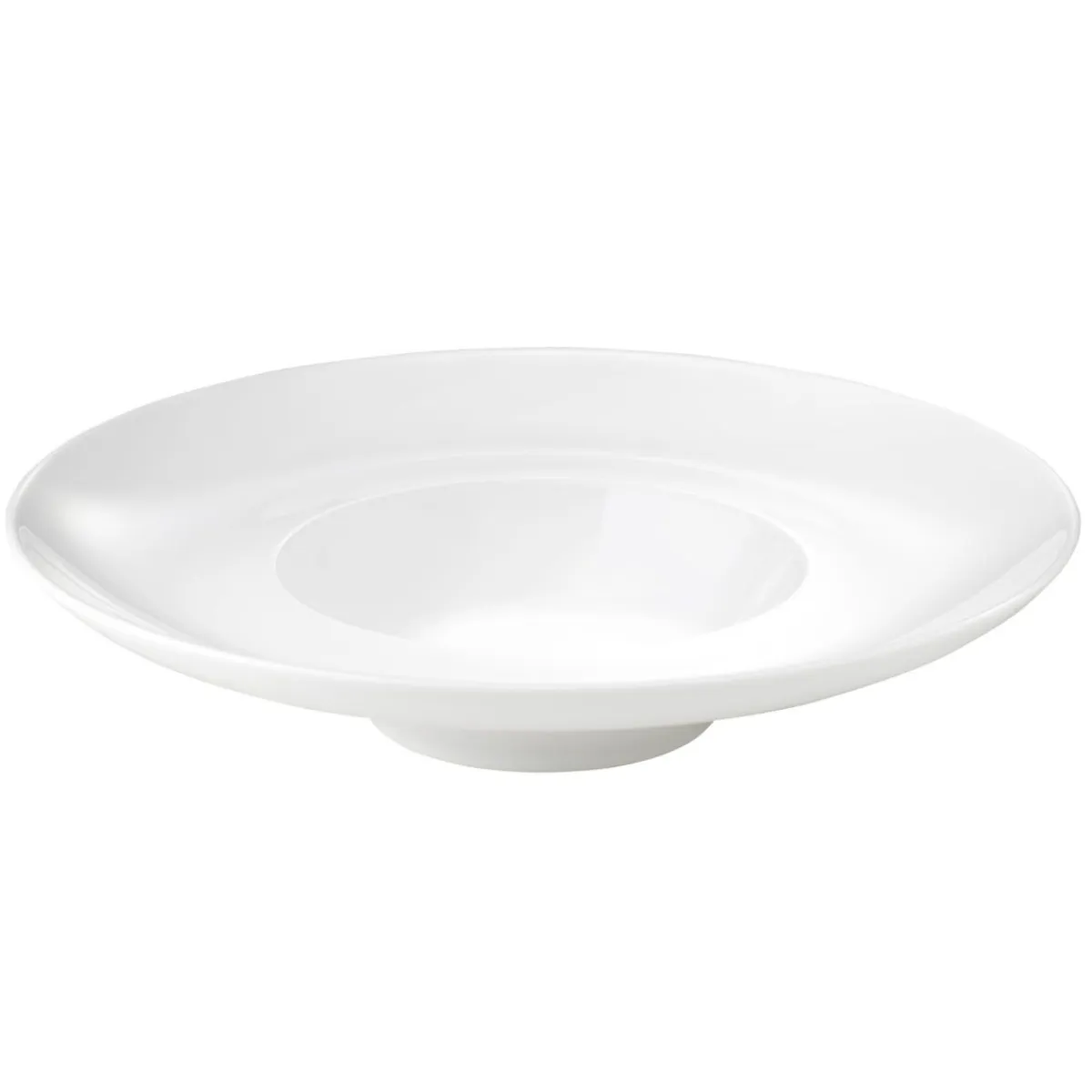 Assiette creuse rond blanc porcelaine culinaire Ø 28 cm Louna - PILLIVUYT Clearance