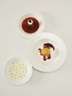 Assiette creuse rond blanc porcelaine Ø 10,5 cm Silhouette - SERAX Sale