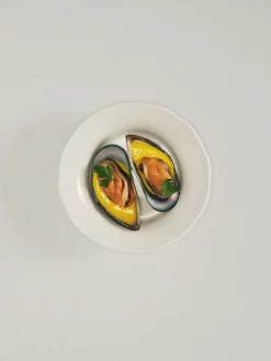 Assiette creuse rond blanc porcelaine Ø 10,5 cm Silhouette - SERAX Sale
