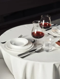 Assiette creuse rond blanc porcelaine Ø 27 cm Silhouette - SERAX Online