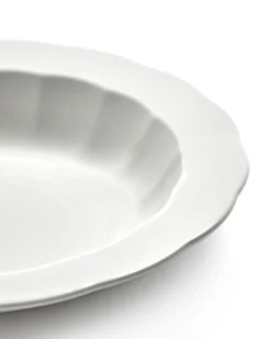 Assiette creuse rond blanc porcelaine Ø 27 cm Silhouette - SERAX Online