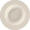 Assiette creuse rond blanc porcelaine bone china Ø 28 cm Fedra - RAK Clearance