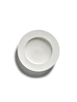 SERAX Assiette creuse rond blanc porcelaine bone china Ø 18 cm Nido Best