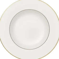 Assiette creuse rond blanc porcelaine bone china Ø 24 cm Anmut - VILLEROY & BOCH Best