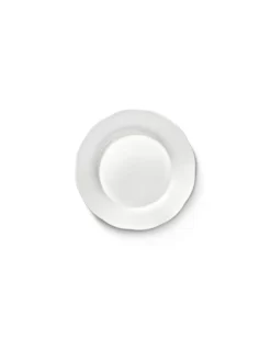 SERAX Assiette creuse rond blanc porcelaine Ø 18,5 cm Silhouette Discount