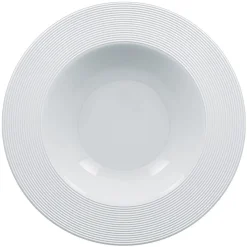 RAK Assiette creuse rond blanc porcelaine vitrifiée Ø 22,7 cm Evolution   Outlet