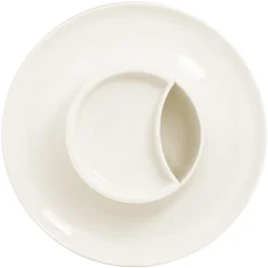 Assiette creuse rond blanc porcelaine vitrifiée Ø 29,5 cm Ashore - RAK Hot