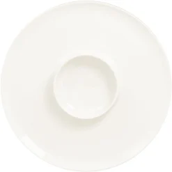 RAK Assiette creuse rond blanc porcelaine vitrifiée Ø 25,5 cm Chill New