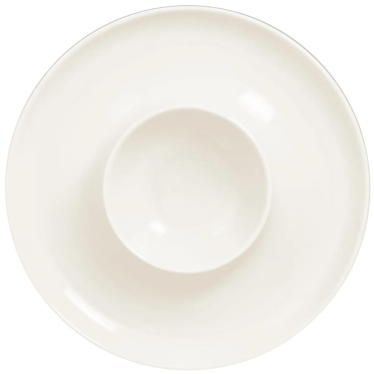 Assiette creuse rond blanc porcelaine vitrifiée Ø 18,9 cm Ashore - RAK Hot