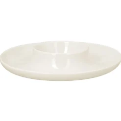 Assiette creuse rond blanc porcelaine vitrifiée Ø 18,9 cm Ashore - RAK Hot