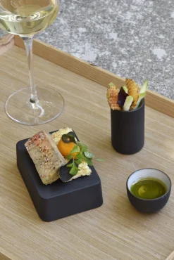 Assiette creuse rond blanc porcelaine culinaire Ø 23,5 cm Solid - REVOL Hot