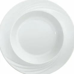 Assiette creuse rond blanc porcelaine Ø 23 cm Donna Senior - SCHONWALD