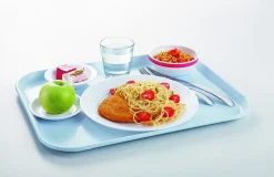 Assiette creuse rond blanc verre opal Ø 23,6 cm Stairo - ARCOROC Outlet