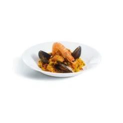 ARCOROC Assiette creuse rond blanc verre opal Ø 22,5 cm Restaurant Outlet