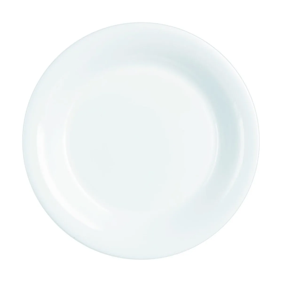 Assiette creuse rond blanc verre opal Ø 22,5 cm Nova Aquitania - ARCOROC Sale