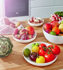 ARCOROC Assiette creuse rond blanc verre opal Ø 21 cm Evolutions   Online