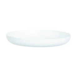 ARCOROC Assiette creuse rond blanc verre opal Ø 25 cm Evolutions   Hot