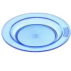 Assiette creuse rond bleu copolyester Ø 23 cm Vaisselle Copolyester - SAINT ROMAIN Online