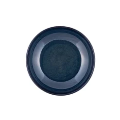 Assiette creuse rond bleu grès émaillé Ø 23 cm Gres Couleur - PRO.MUNDI Best
