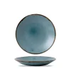 Assiette creuse rond bleu porcelaine vitrifiée Ø 25,6 cm Harvest - DUDSON Hot