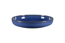 Assiette creuse rond bleu porcelaine vitrifiée Ø 25,8 cm stone Ease - RAK Best