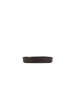 SERAX Assiette creuse rond ébène grès émaillé Ø 20 cm La Mère Discount