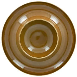RAK Assiette creuse rond bronze porcelaine vitrifiée Ø 24,7 cm Ashore Hot
