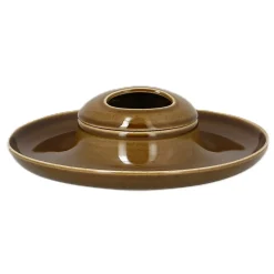 RAK Assiette creuse rond bronze porcelaine vitrifiée Ø 18,9 cm Ashore Clearance