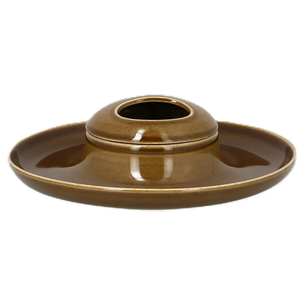 RAK Assiette creuse rond bronze porcelaine vitrifiée Ø 18,9 cm Ashore Clearance