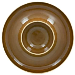 RAK Assiette creuse rond bronze porcelaine vitrifiée Ø 18,9 cm Ashore Clearance