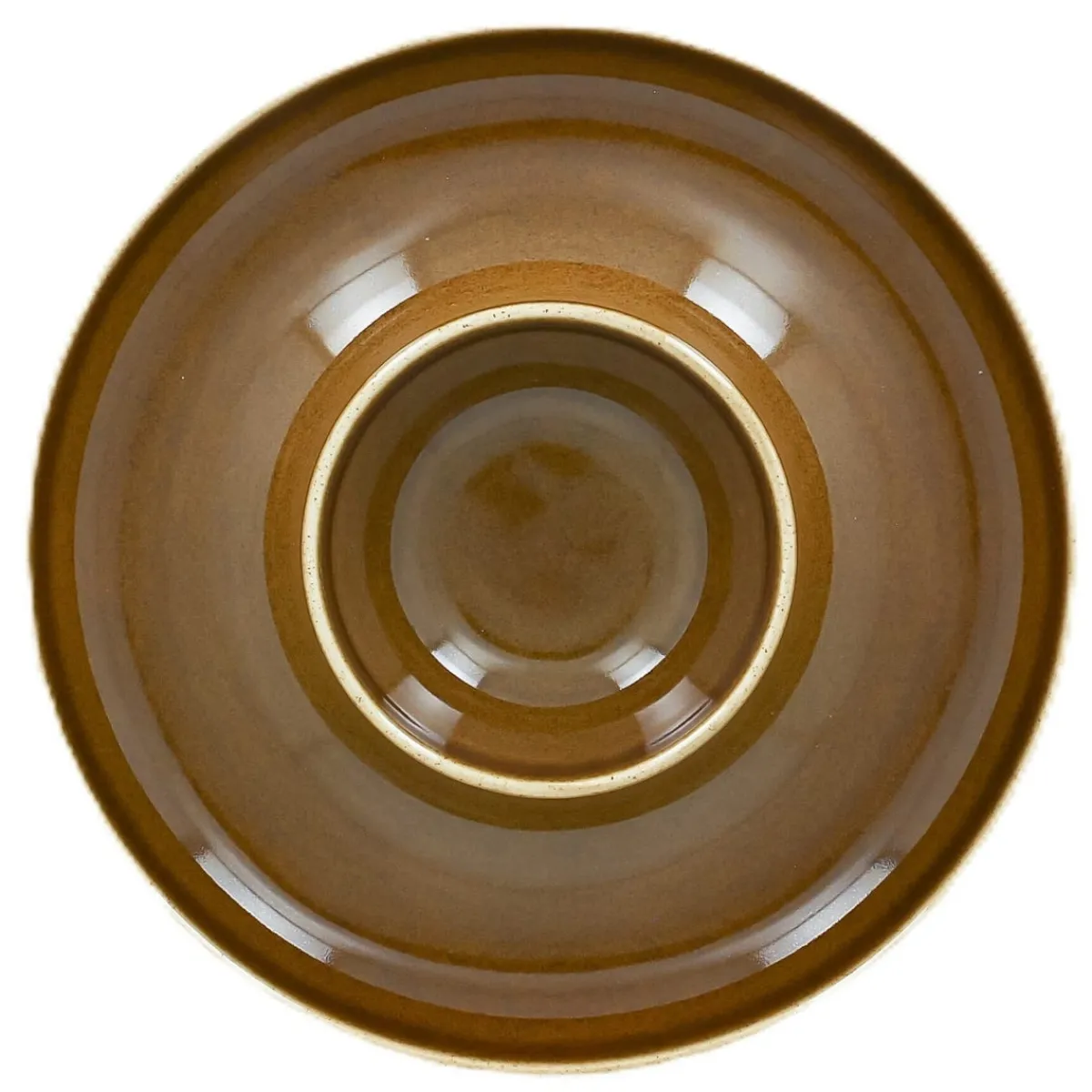 RAK Assiette creuse rond bronze porcelaine vitrifiée Ø 18,9 cm Ashore Clearance