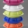 Assiette creuse rond cassis copolyester Ø 23 cm Thermodynamique - SAINT ROMAIN Clearance