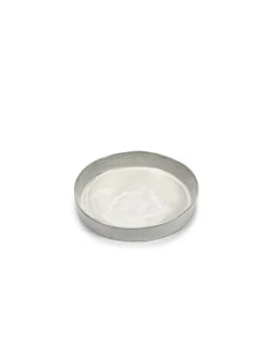 Assiette creuse rond écru grès émaillé Ø 20 cm La Mère - SERAX