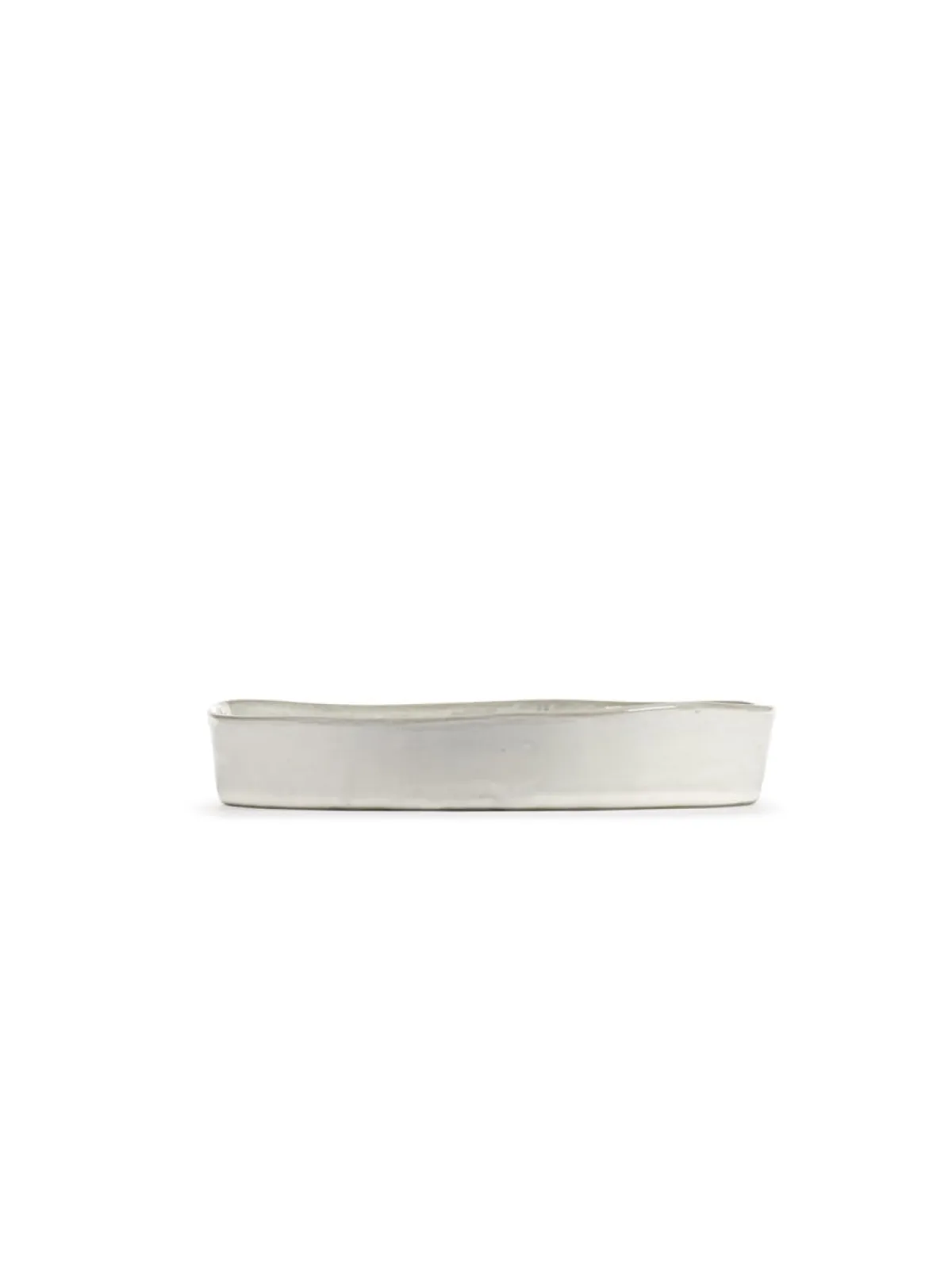 SERAX Assiette creuse rond écru grès émaillé Ø 25 cm La Mère Outlet
