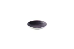 Assiette creuse rond deep purple porcelaine vitrifiée Ø 18,2 cm Stonecast Patina - CHURCHILL Discount