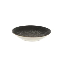 ESSENTIALS COLLECTION Assiette creuse rond gris foncé Grès Ø 21 cm Oxstal (42 pièces) Sale