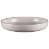 Assiette creuse rond gris porcelaine vitrifiée Ø 25,8 cm stone Ease - RAK Outlet