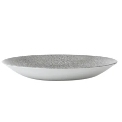 DUDSON Assiette creuse rond gris porcelaine vitrifiée Ø 27,8 cm Evo Origins Sale