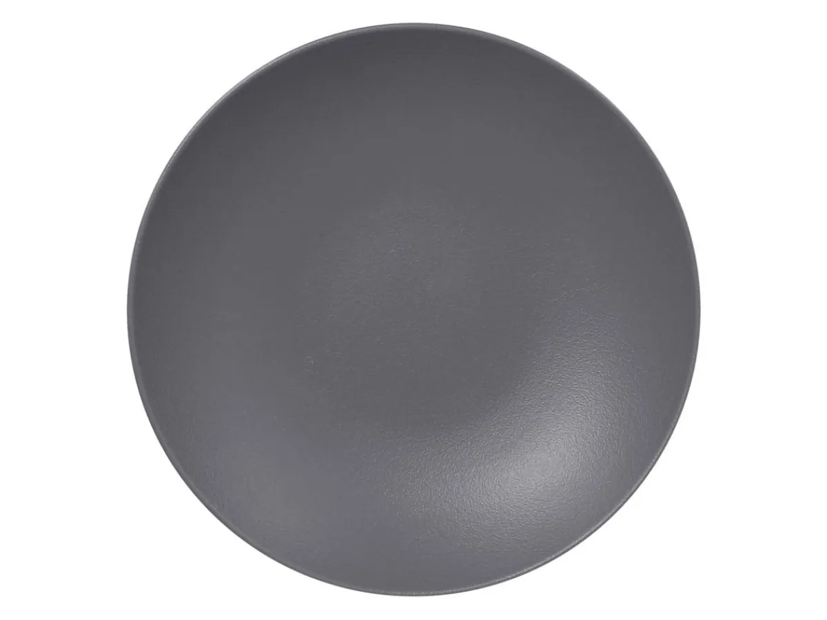 Assiette creuse rond Gris stone porcelaine vitrifiée Ø 25,9 cm Neo Fusion - RAK Discount