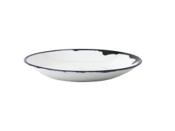 Assiette creuse rond Ink porcelaine vitrifiée Ø 27,8 cm Harvest - DUDSON Online