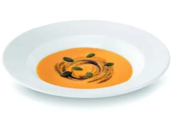 RAK Assiette creuse rond ivoire porcelaine vitrifiée Ø 23 cm Banquet Hot