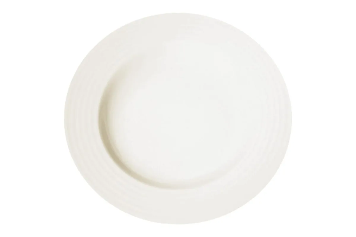 Assiette creuse rond ivoire porcelaine vitrifiée Ø 22,9 cm Rondo - RAK Hot