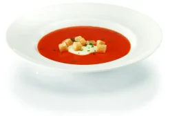 RAK Assiette creuse rond ivoire porcelaine vitrifiée Ø 30 cm Banquet Hot