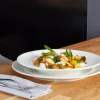 Assiette creuse rond ivoire porcelaine vitrifiée Ø 24 cm Classic Gourmet - RAK Hot