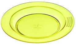 Assiette creuse rond jaune copolyester Ø 23 cm Vaisselle Copolyester - SAINT ROMAIN Outlet