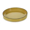 Assiette creuse rond jaune porcelaine culinaire Ø 23 cm  Caractère - REVOL Outlet